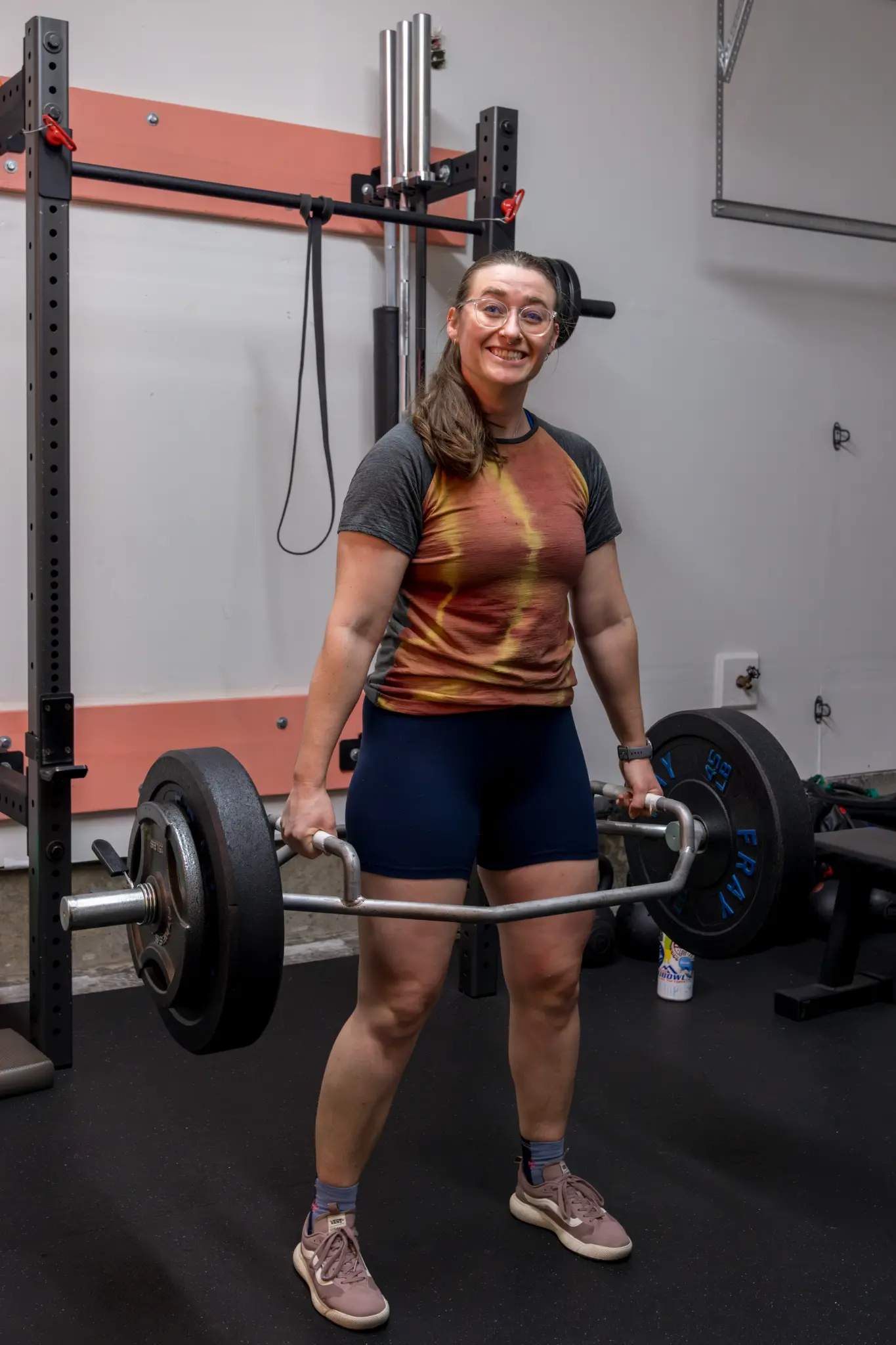Above The Barr member beginning her personal training journey in the studio